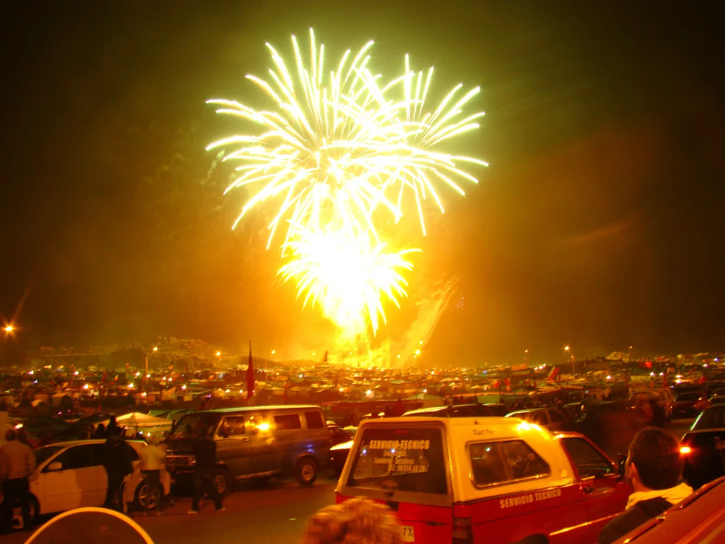 Fuegos Artificiales Pampilla Coquimbo Chile