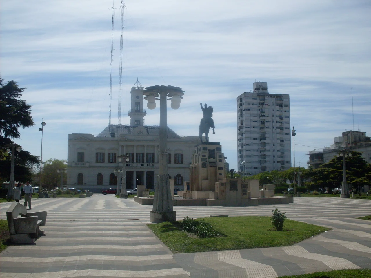 Plaza San Martín, Azul, Buenos Aires.