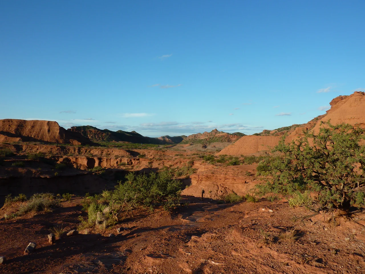Parque Nacional Sierra de las Quijadas. We got the tent up in good time to catch the sunset
