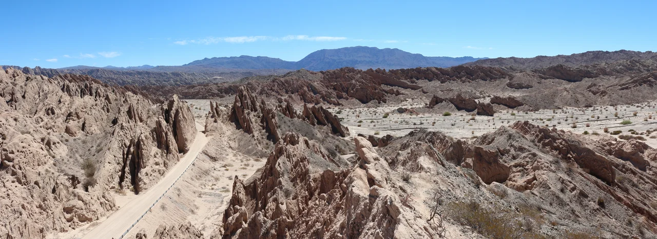 La Quebrada de las Flechas (Canyon of the Arrows), northwest Argentina. Geologists and physical geographers come from all over the world to study the formations in this part of Argentina. It is also home to a striking
number of UFO sightings.