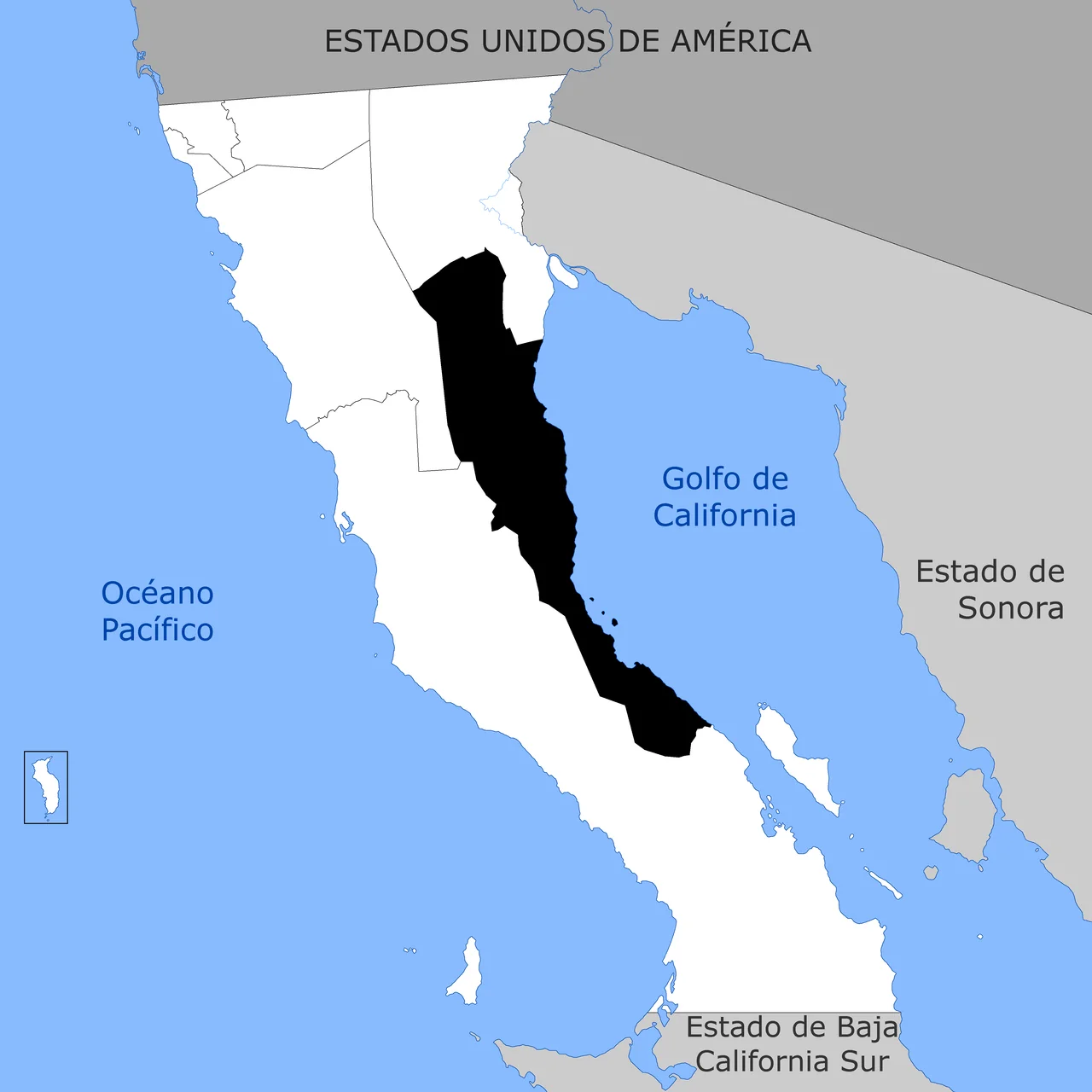 Picacho del Diablo (Devil's Peak) — in the Sierra San Pedro Mártir mountain range of Baja California State, Mexico. 

Highest point in B.C. state, at 3,078 metres (10,098 ft) in elevation. The Sierra San Pedro Mártir are a range of the Template:Peninsular Ranges System.
Seen from the National Astronomical Observatory of Mexico.