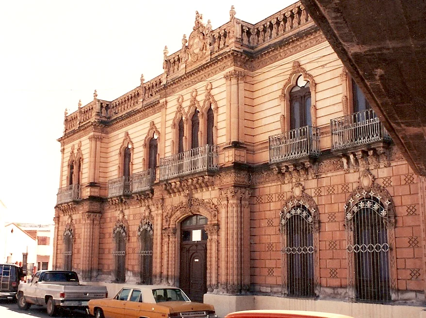 The Palacio Alvarado in Parral, Chihuahua. Taken by me in 1992.