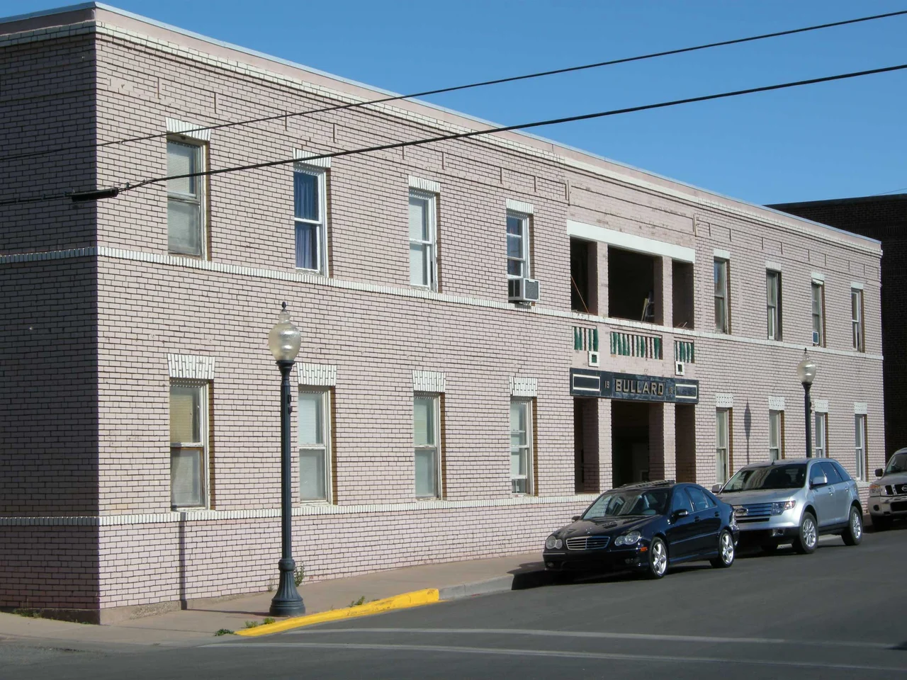 Bullard Hotel, Silver City, New Mexico, USA, on the National Register of Historic Places.
