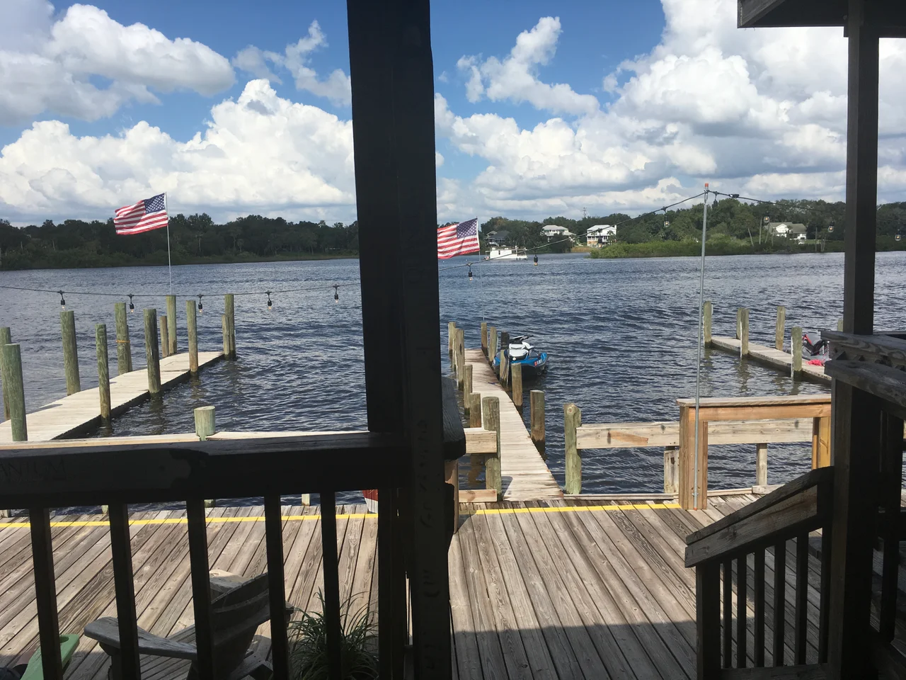 A river in Gibsonton, Florida.
