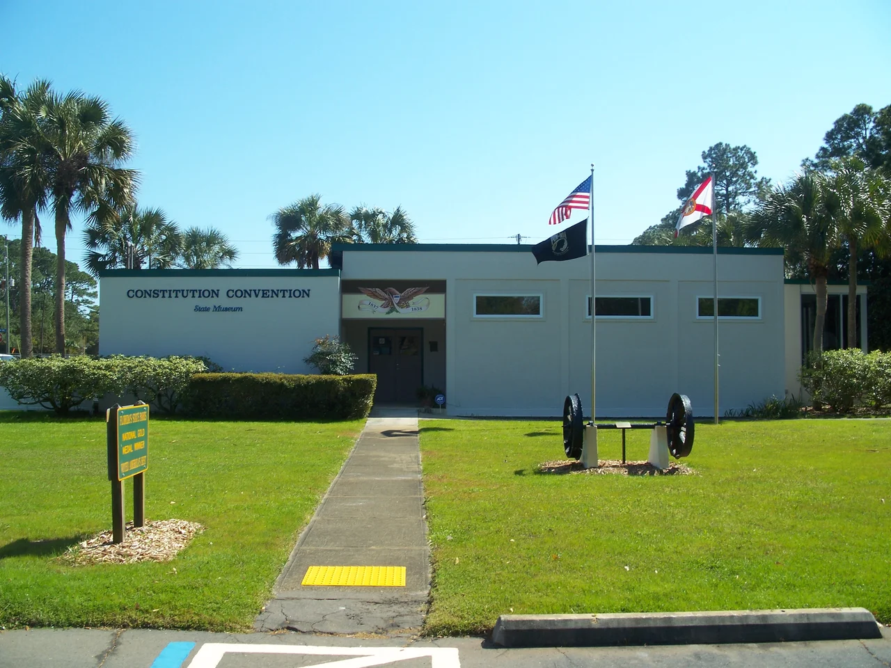 Port St. Joe, Florida: The  Constitution Convention Museum State Park.