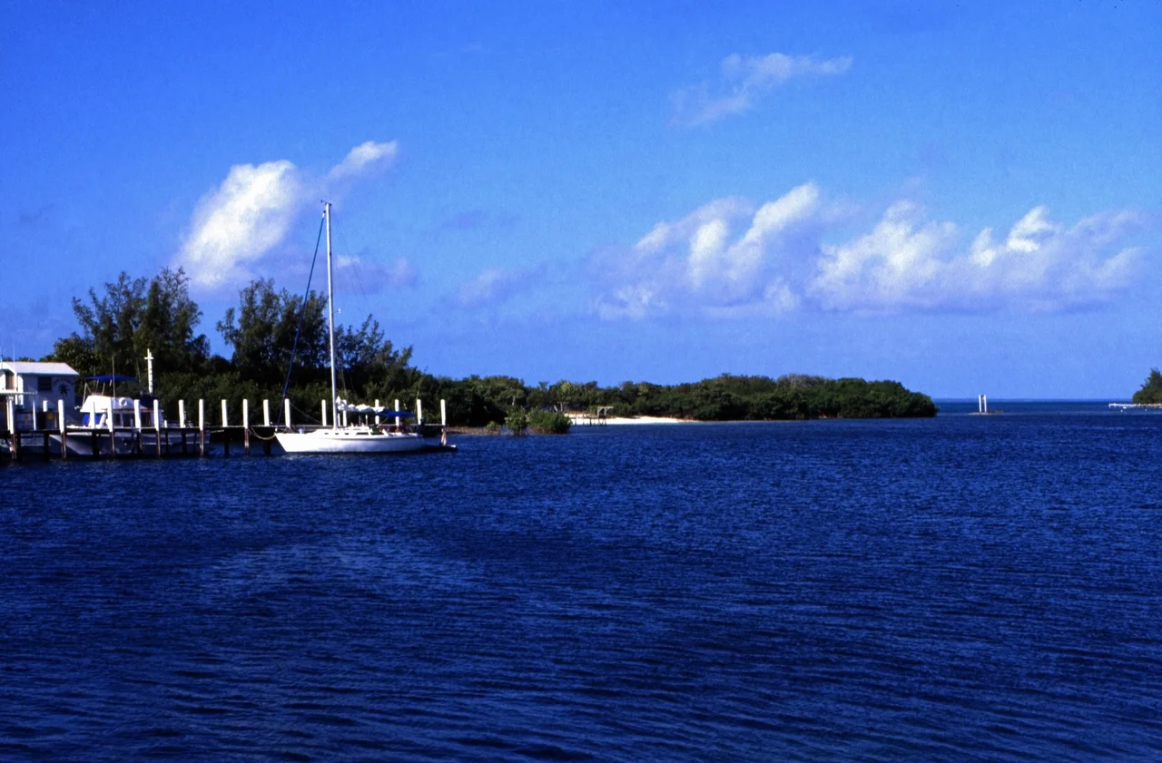 Photo of Abaco Dinghies taken on Man-O-War Cay, Bahamas.  They were built by Joseph Albury of Man-O-War Cay circa 2010.