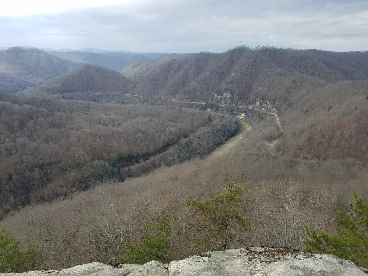 Breaks Canyon at Breaks Interstate Park. February 2018