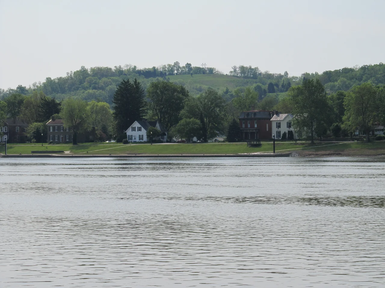 View of Augusta, Kentucky from the Ohio River