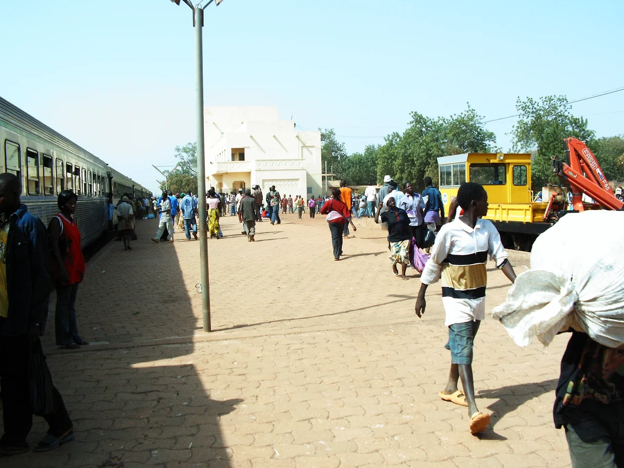 Train station in Koudougou, Burkina Faso
picture taken by author