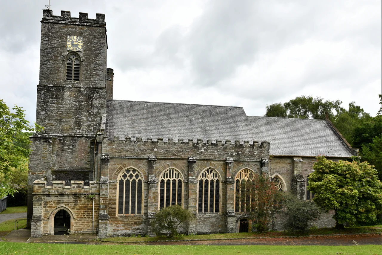 St. Germans Priory Church: Southern aspect