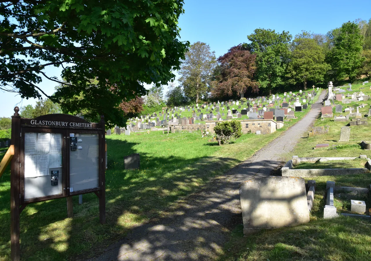 Glastonbury Cemetery, Somerset, 2025