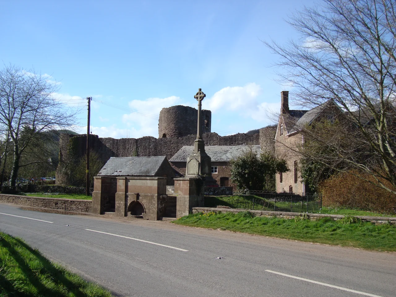 Skenfrith, Monmouthshire, Wales.