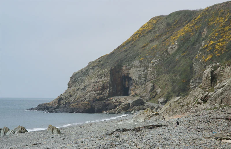 St Ninian's Cave, Wigtownshire, Scotland
