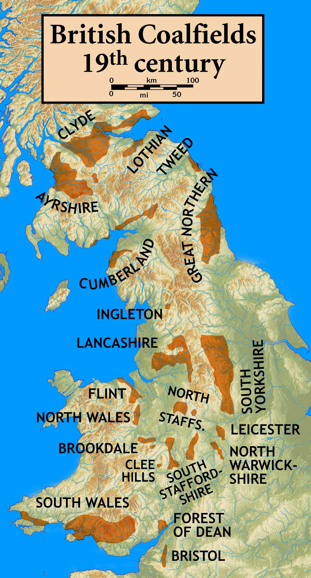 British Coalfields, 19th Century