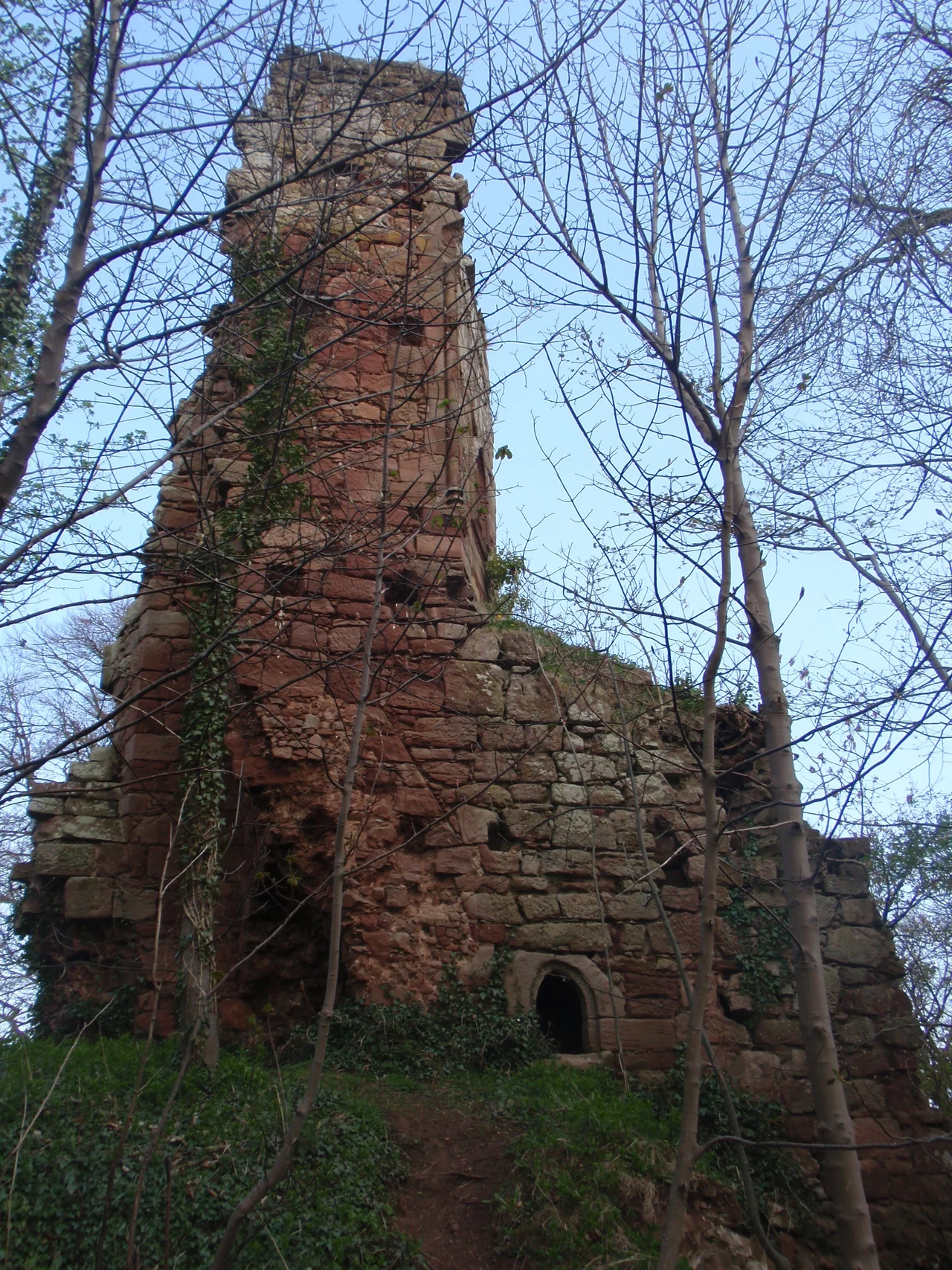 Barbican, Yester Castle, East Lothian, Scotland