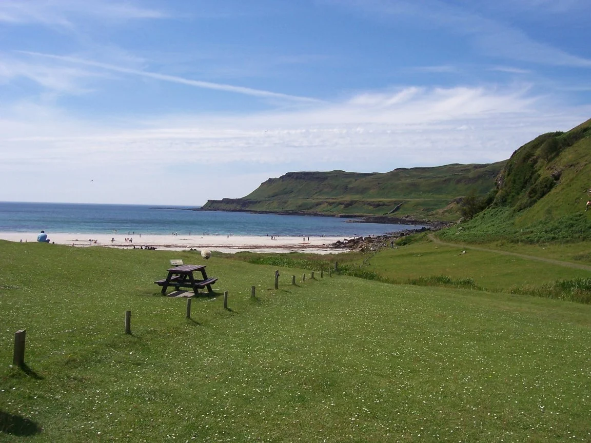 Calgary Bay (Traigh Chalgaraidh)
en:Calgary, Mull
July 2006