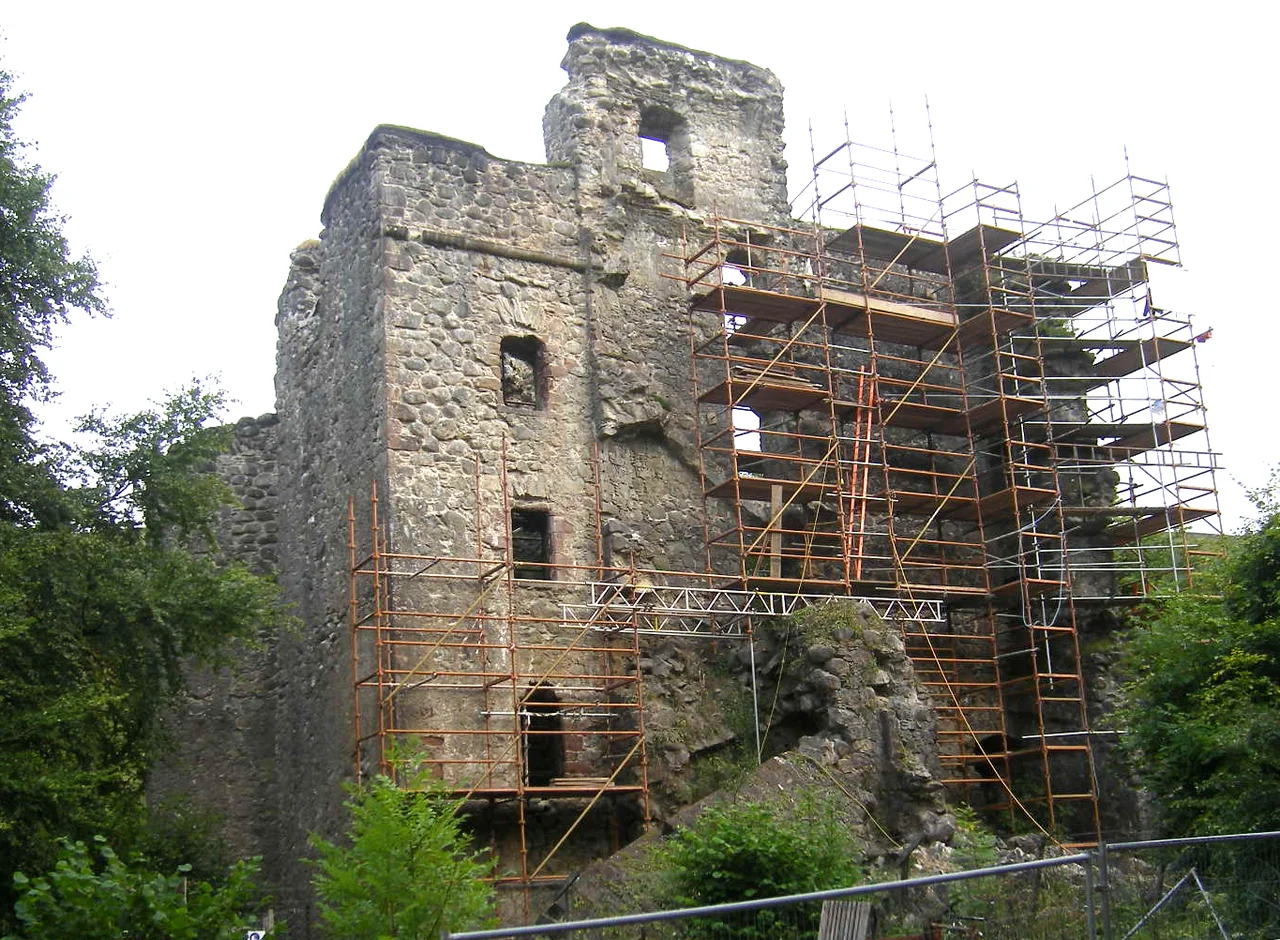 Glengarry Castle. Prince Charles Edward stayed here the night of Culloden