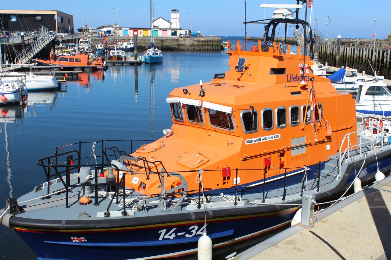 Lifeboat, Girvan Harbour