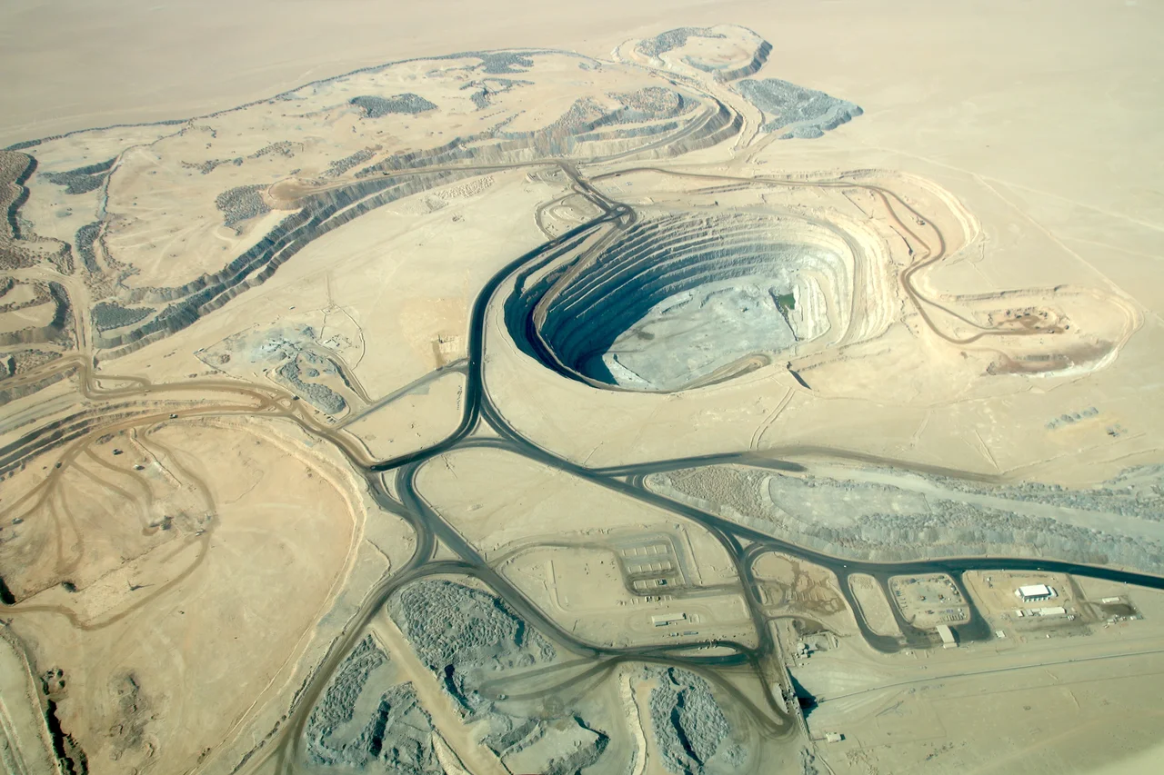 Husab Mine aerial view