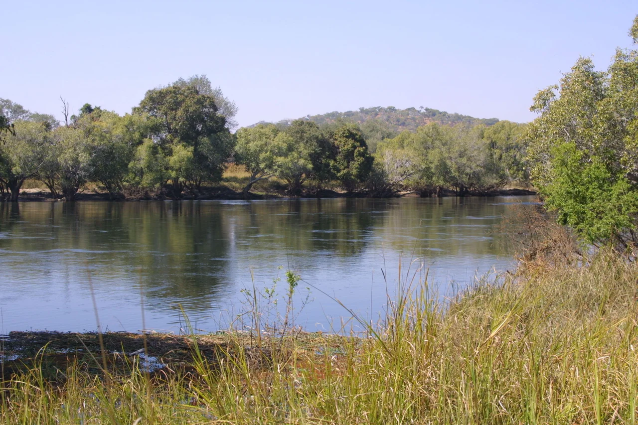 Kafue river, near Lubungu pontoon, 2001, taken &amp; submitted by Paul Maritz (paulmaz)