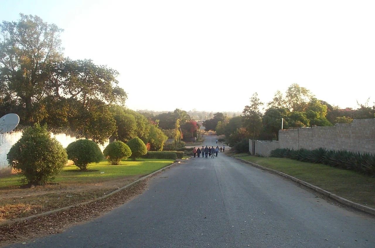 Lusaka Suburbs veiw