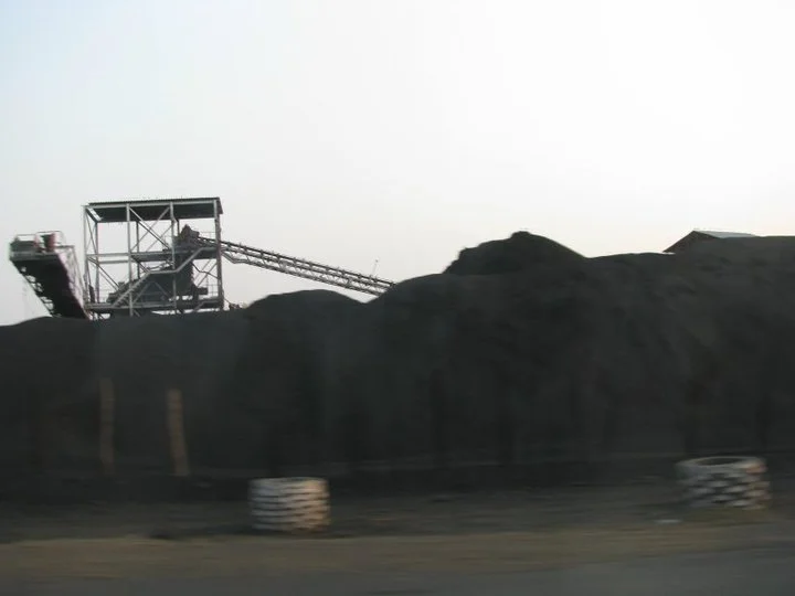 A view of the Moatize Coal Mine.