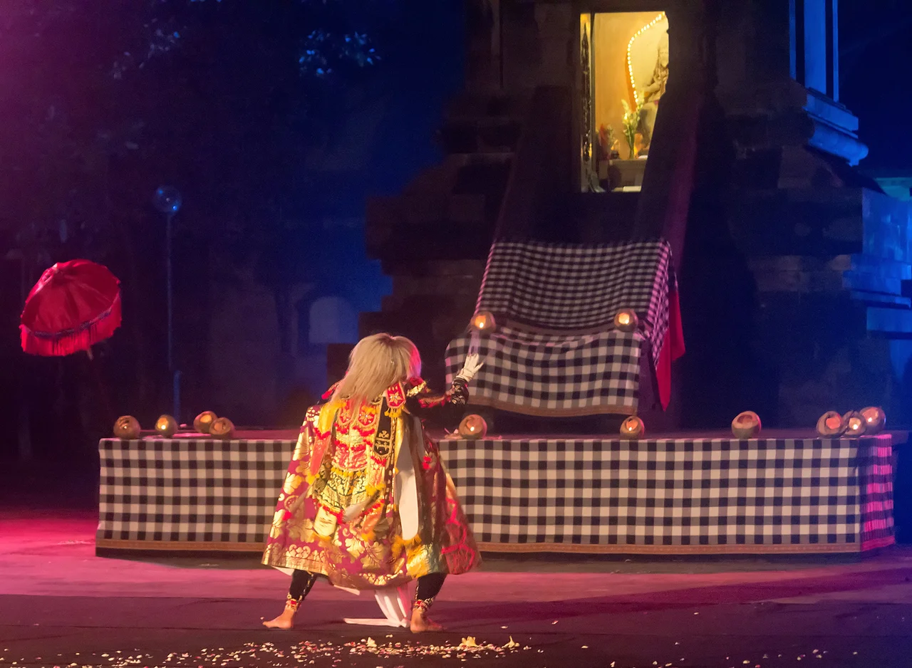 A Balinese-style dance in commemoration of the 90th anniversary of Ganjuran Church, Bantul