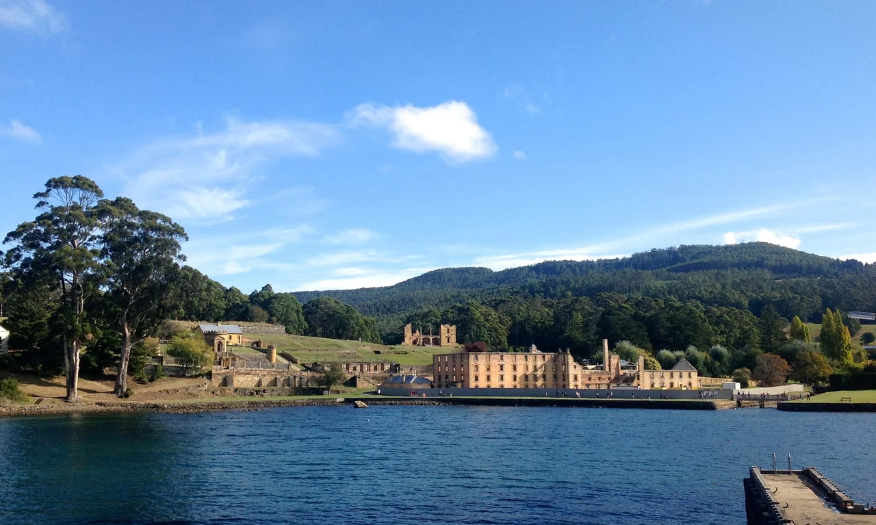 Port Arthur from a far view