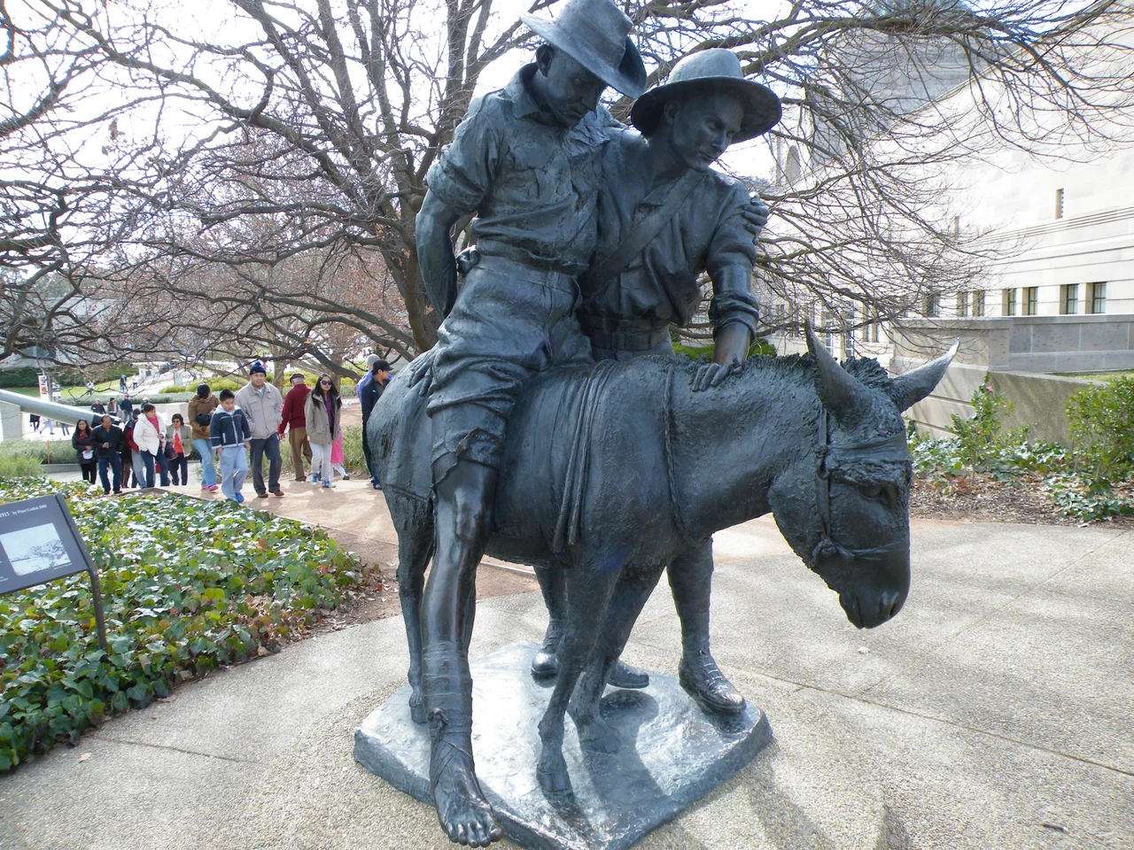 Simpson and his donkey, Australian War Memorial