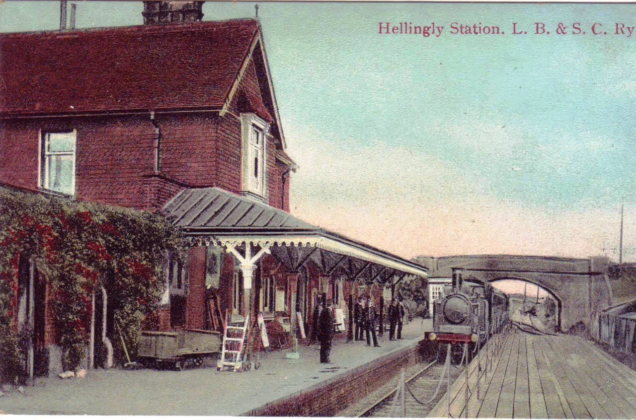 Hellingly railway station