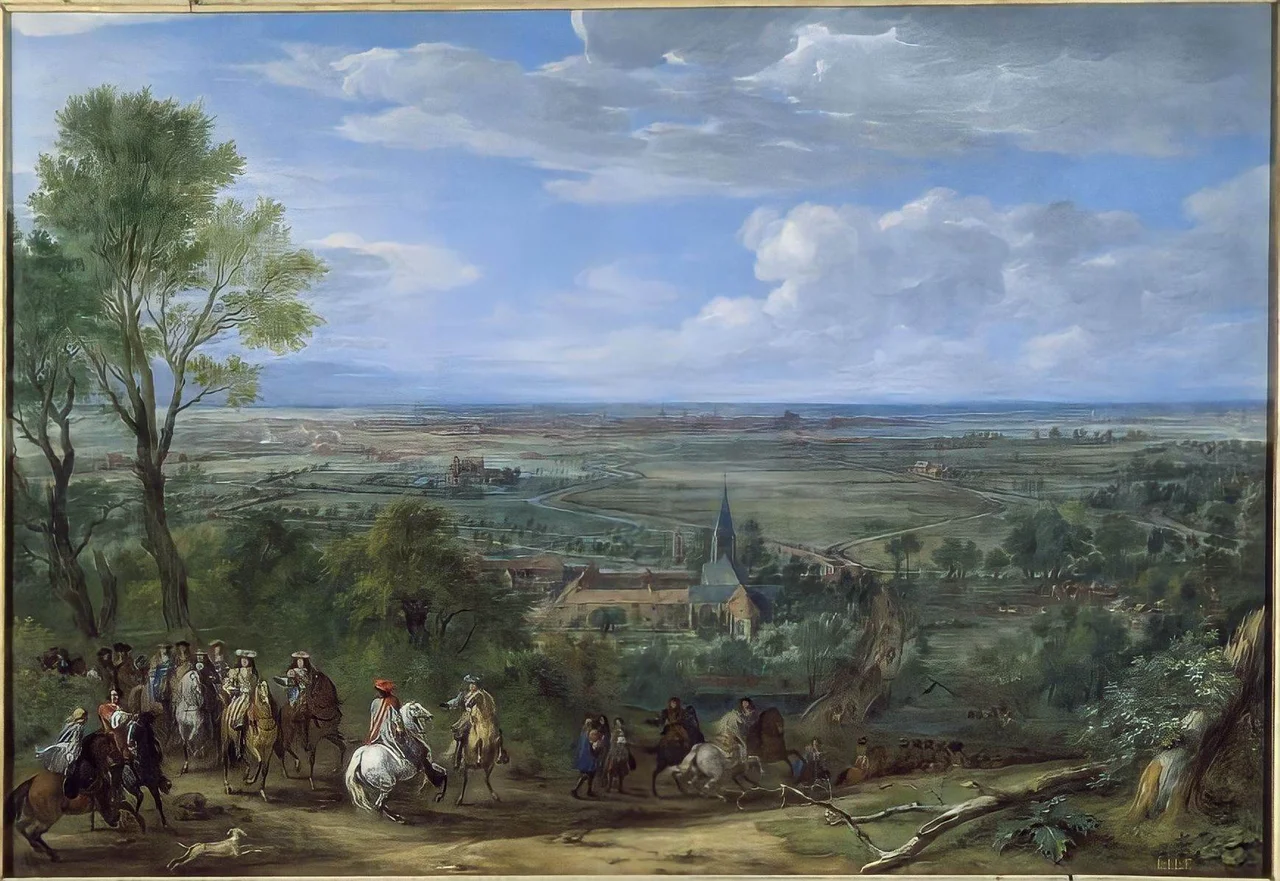 Arrivée de Louis XIV au siège de Lille.jpeg