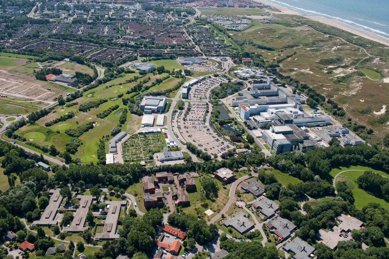 An aerial view of ESA's technical centre ESTEC in the Netherlands, photographed from the north from a Cessna during January 2016.
In place for more than half a century, the ESTEC European Space Research and Technology Centre in Noordwijk on the North Sea coast is ESA’s largest establishment, focused on developing technology, planning missions and testing satellites.
The hub of our continent’s space effort, this is where the majority of European space projects are born, developed and tested in advance of their flights into orbit.