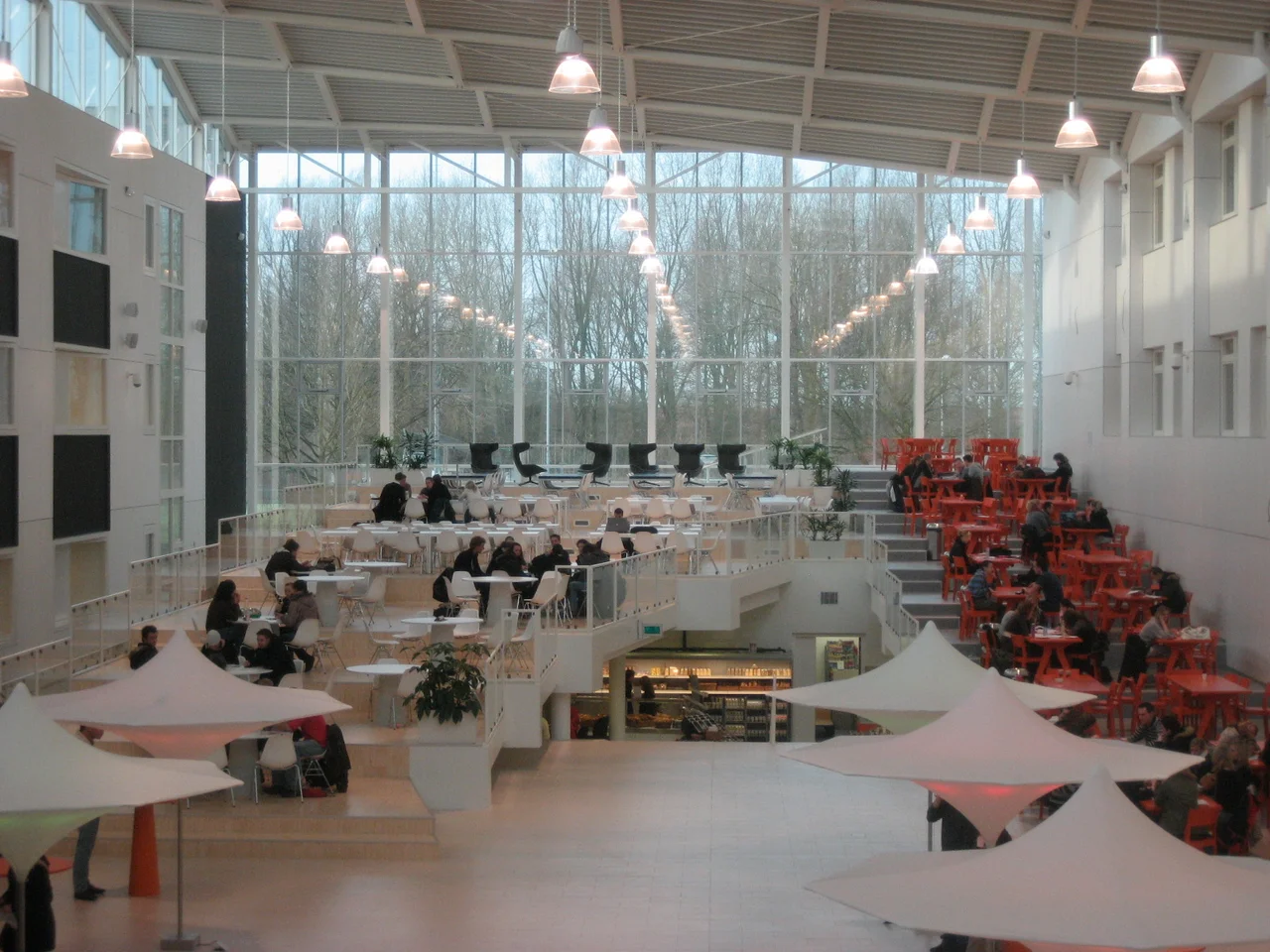 Hanze University Groningen, Atrium, Canteen
