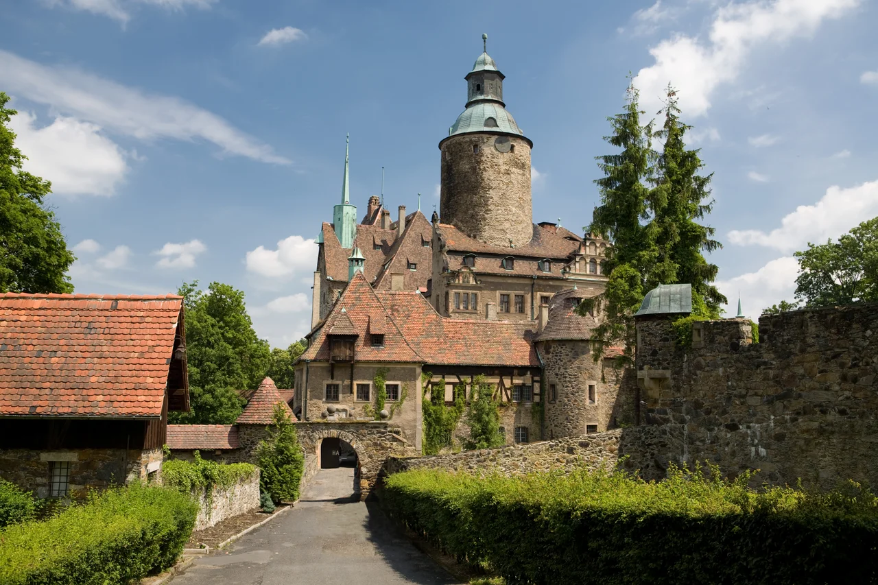 Czocha (Tzschocha) Castle, Lusatia, Poland