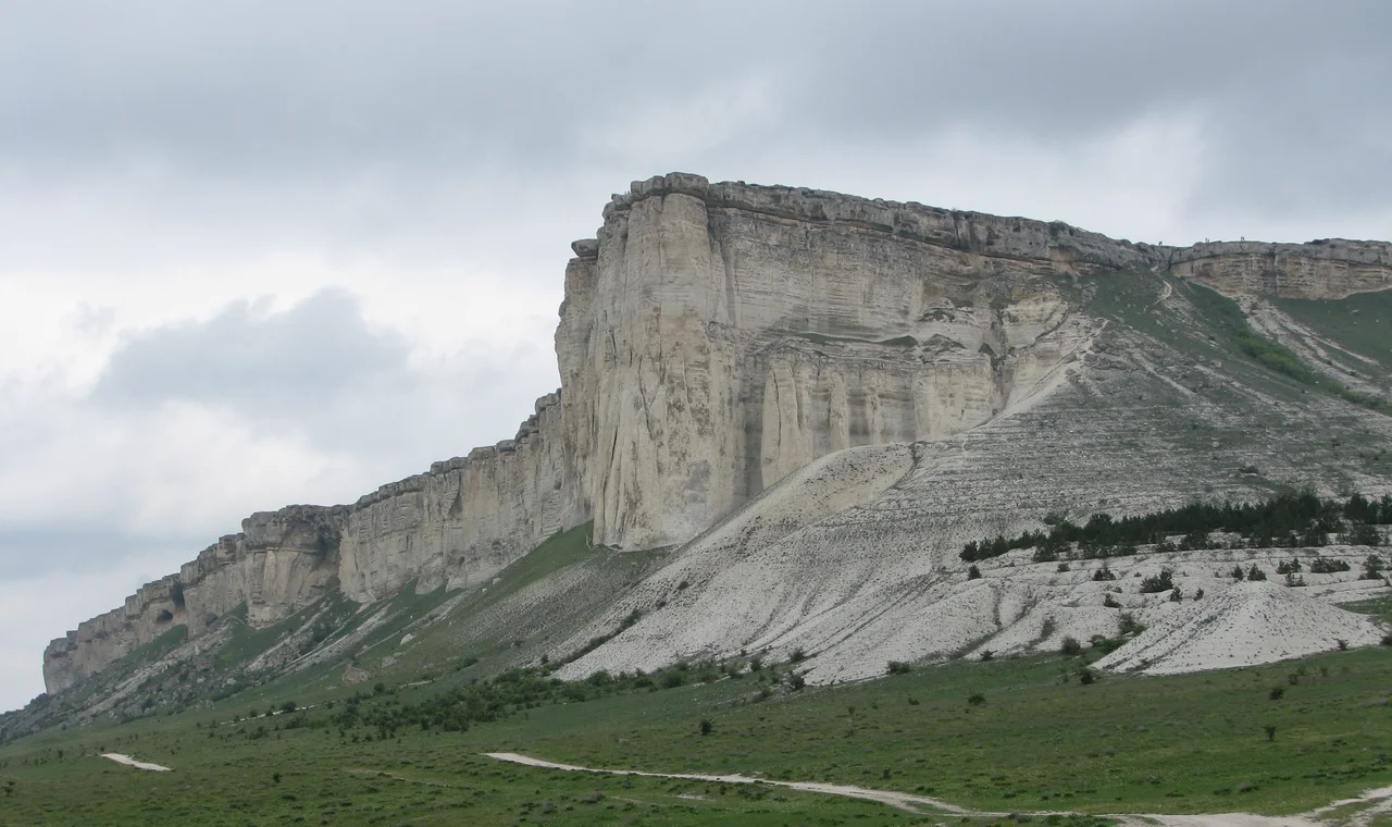 Mountain Aq Qaya, Crimea