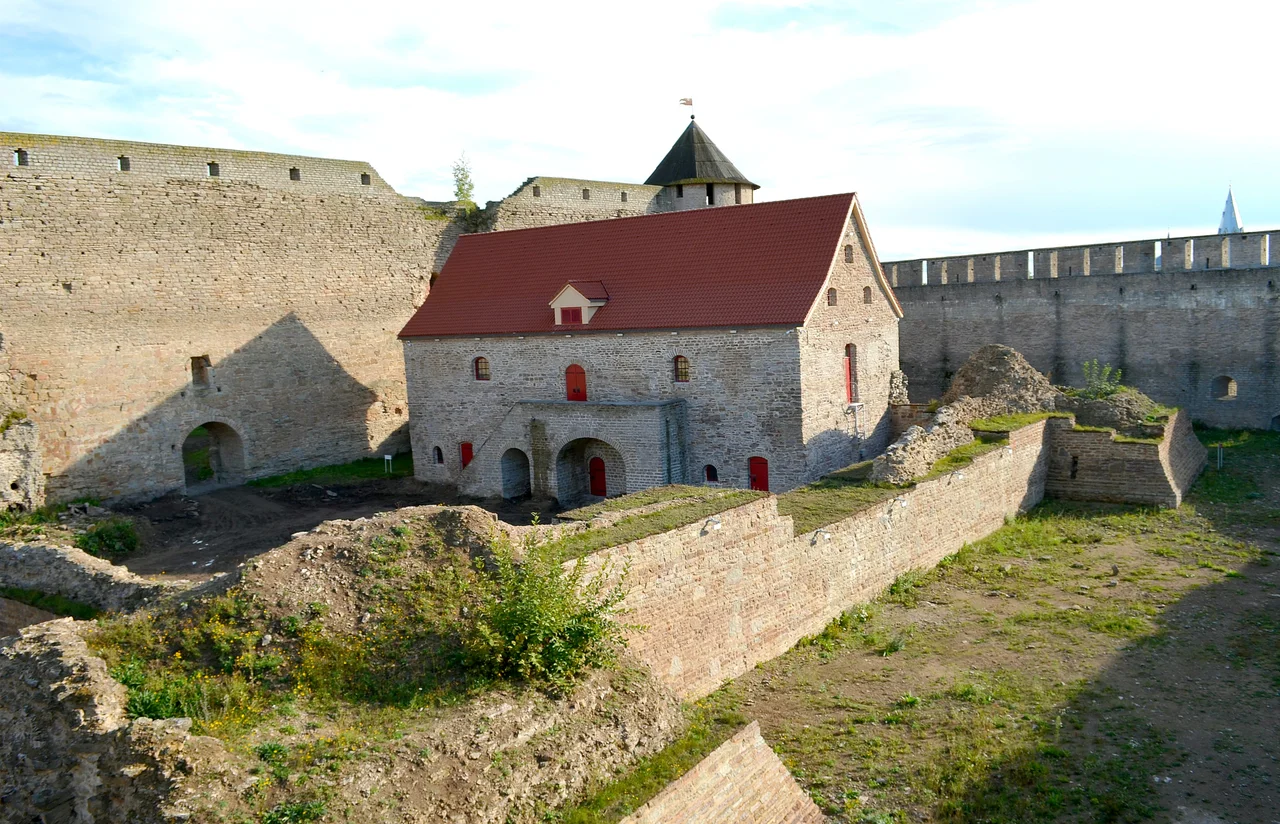 Castle. The Maiden Mountain, Ivangorod, Kingisepp district, Leningradskaya Oblast