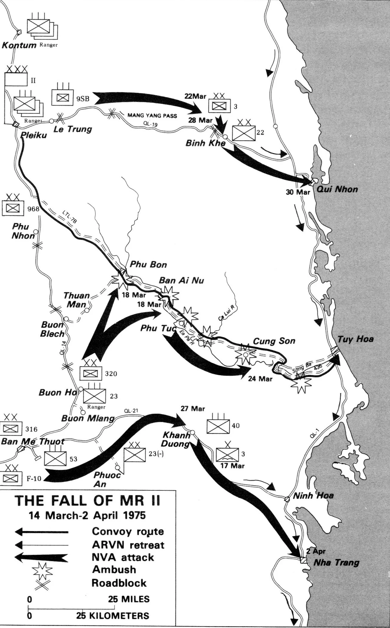 Collapse of the ARVN in the Central Highlands