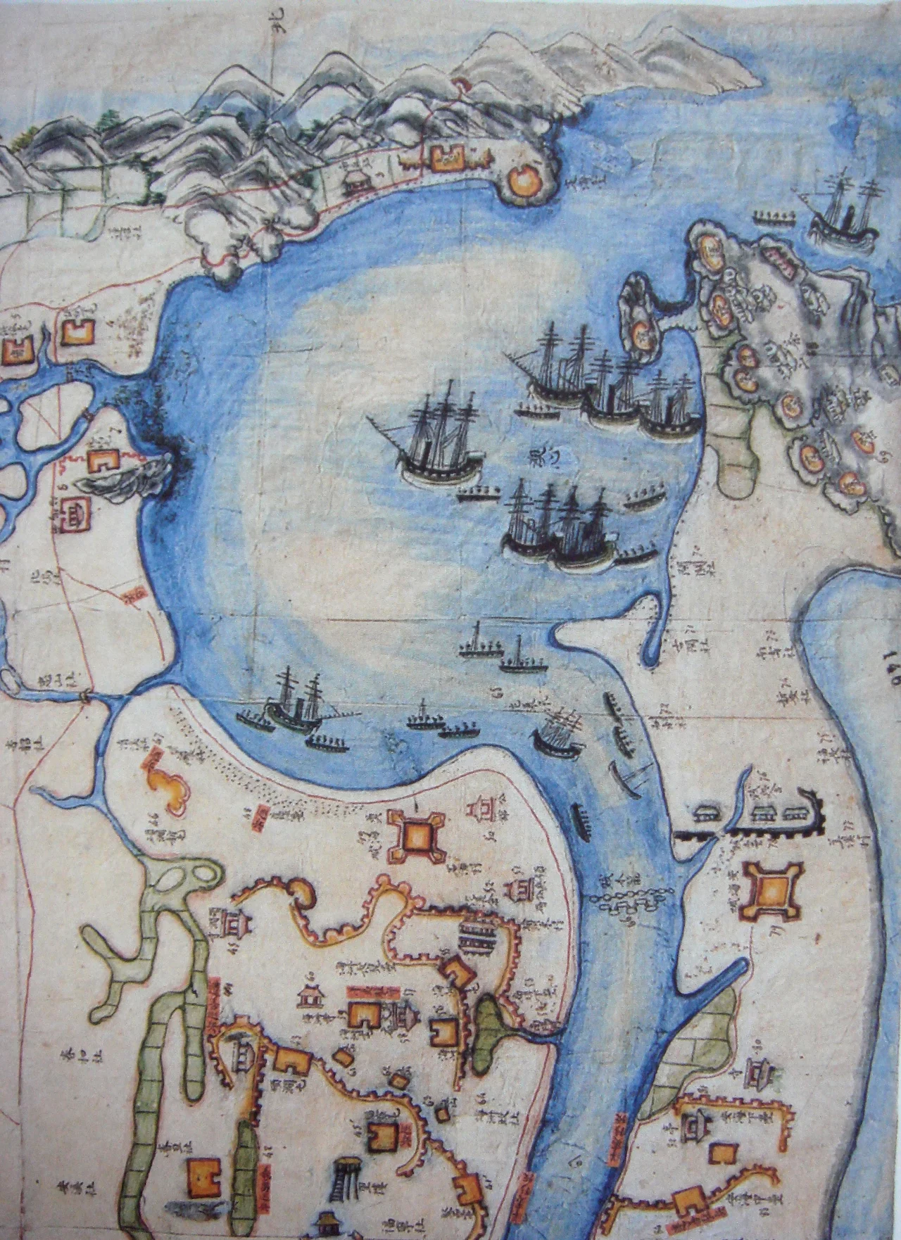 Battle_of_Tourane_Vietnamese_depiction_detail 1859